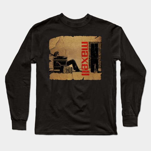 maxell - blown away Long Sleeve T-Shirt by framehead